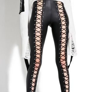 Corset liquid leggings